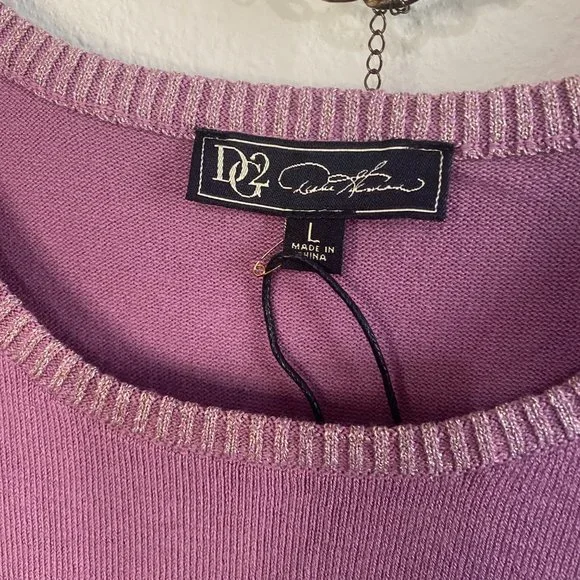 NWT Diane Gilman 2X Wine colored Long sleeve shirt. w58 - Picture 6 of 11